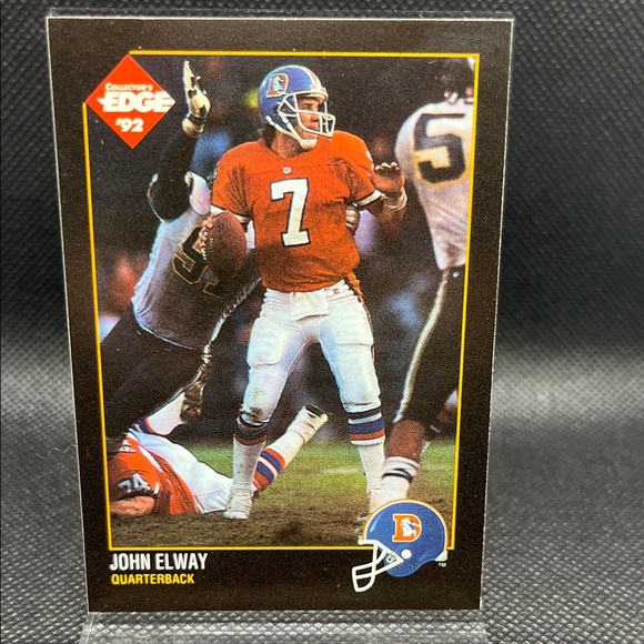John Elway Collectible Football Card
